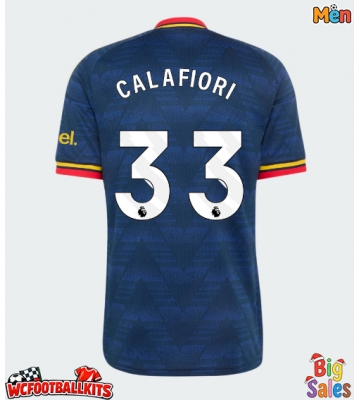 Arsenal Riccardo Calafiori #33 Replica Away Stadium Shirt 2026-27 Short Sleeve